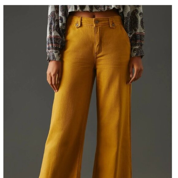 Anthropologie Pilcro Wide Leg Pants size 25 NWT - Picture 2 of 10